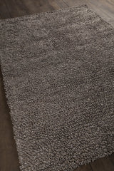 Chandra Zeal ZEA-20604 Charcoal rug, angled side view