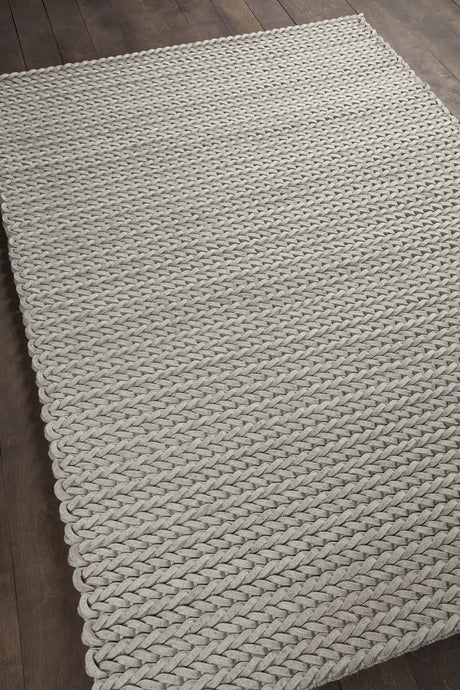 Chandra Zensar ZEN-10000 Ivory rug, angled side view