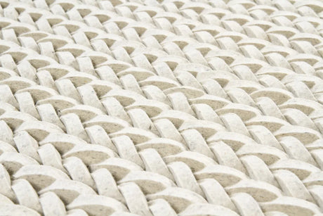Chandra Zensar ZEN-10000 Ivory rug, texture close-up