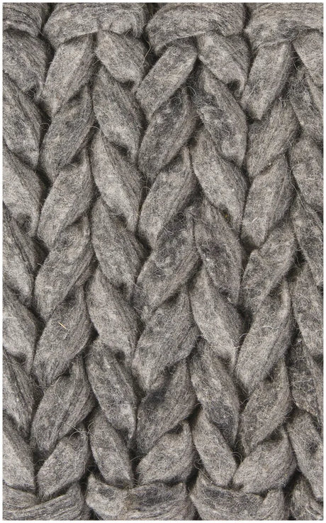 Chandra Zensar ZEN-10001 Grey rug, texture close-up