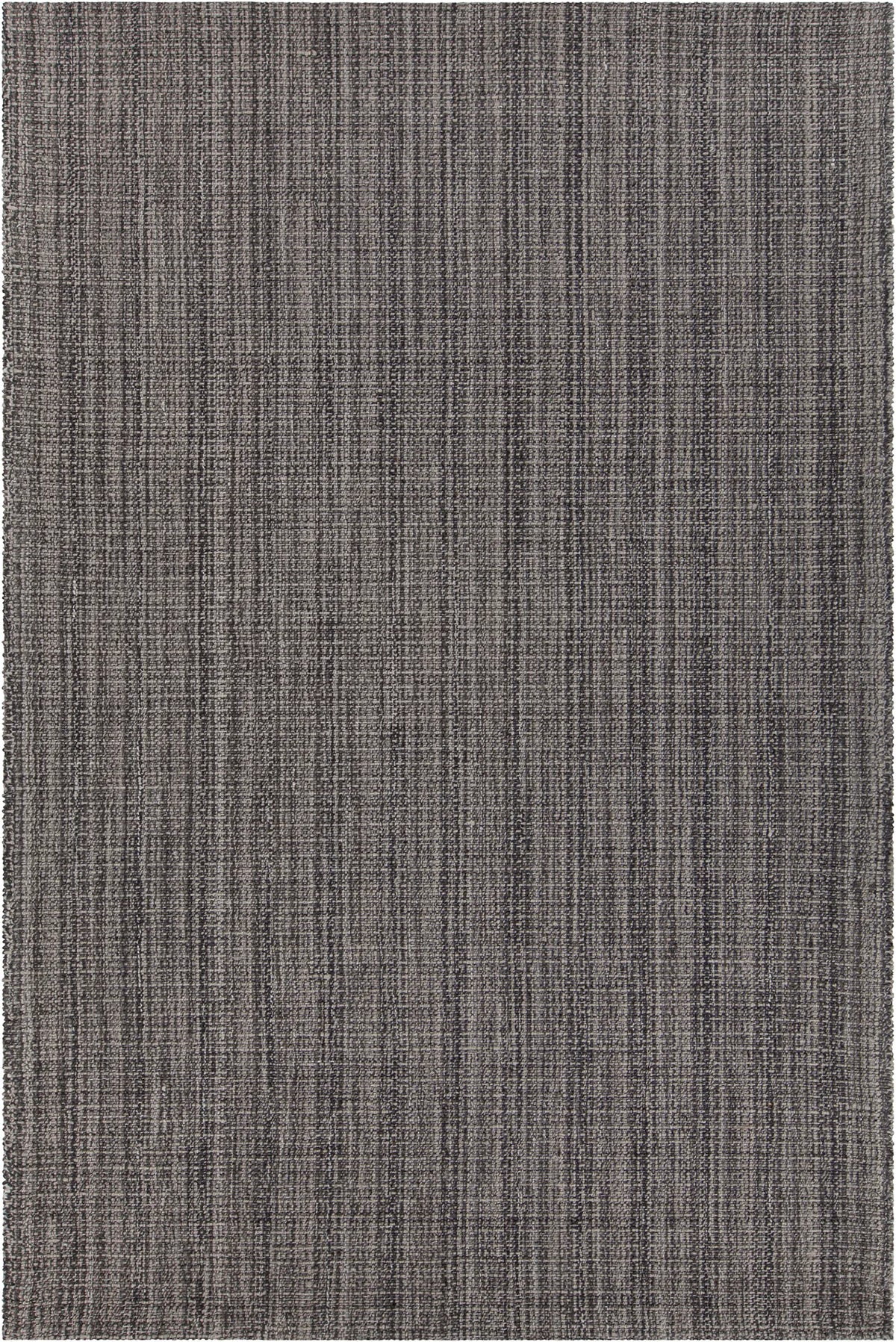 Chandra Ziva ZIV-48601 Grey and Black and White rug, flat view
