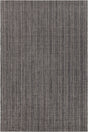 Chandra Ziva ZIV-48601 Grey and Black and White rug, flat view