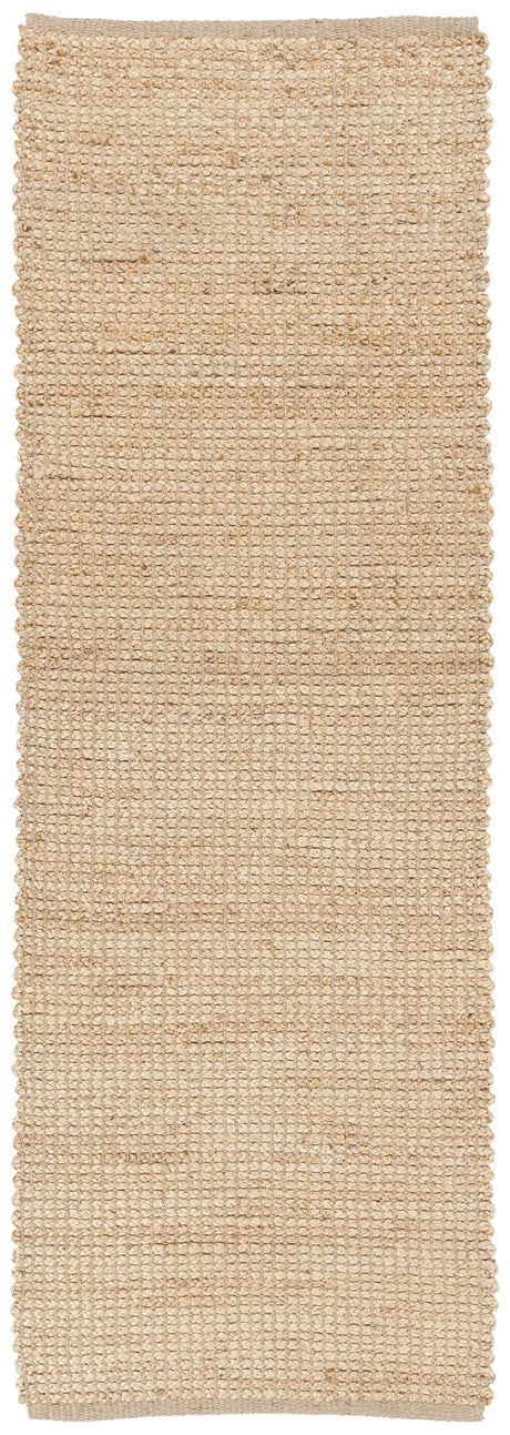 Chandra Zola ZOL-17100 Natural Tan runner rug, flat view