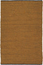 Chandra Zola ZOL-17101 Orange and Charcoal rug, flat view