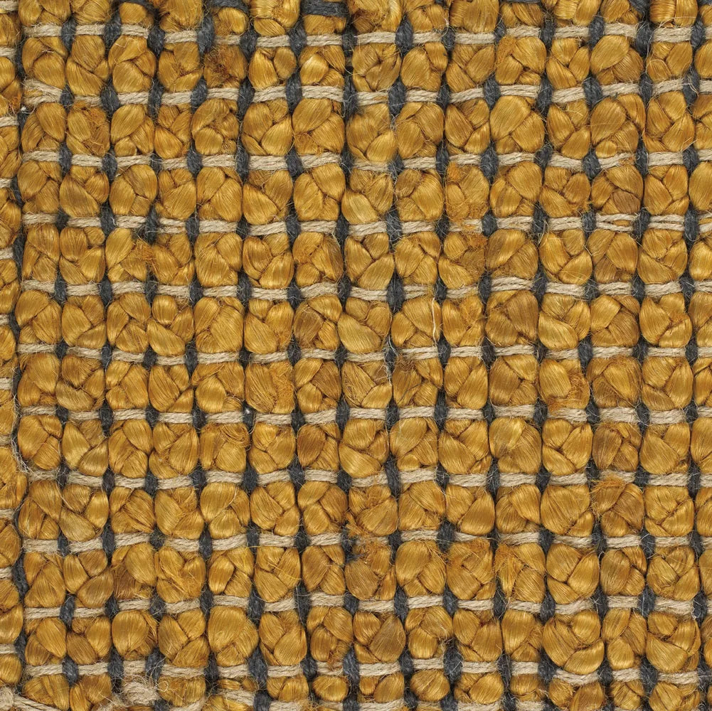 Chandra Zola ZOL-17101 Orange and Charcoal rug, texture close-up