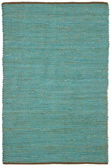 Chandra Zola ZOL-17102 Blue and Charcoal rug, flat view