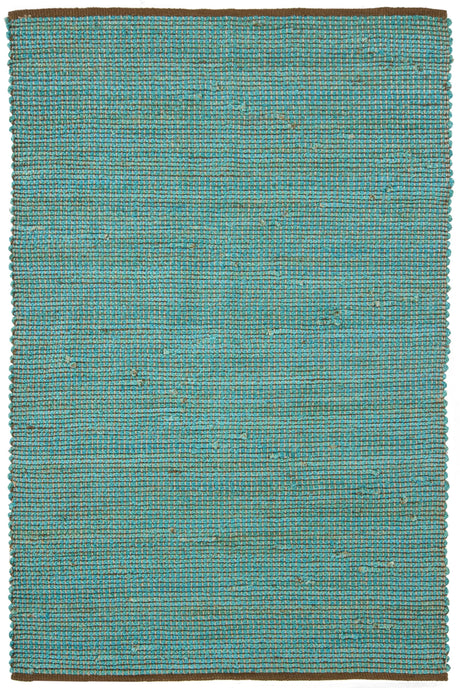 Chandra Zola ZOL-17102 Blue and Charcoal rug, flat view