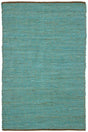 Chandra Zola ZOL-17102 Blue and Charcoal rug, flat view
