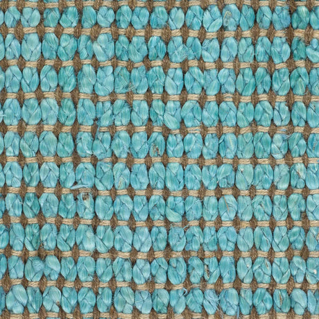 Chandra Zola ZOL-17102 Blue and Charcoal rug, texture close-up