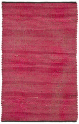Chandra Zola ZOL-17103 Red and Charcoal rug, flat view