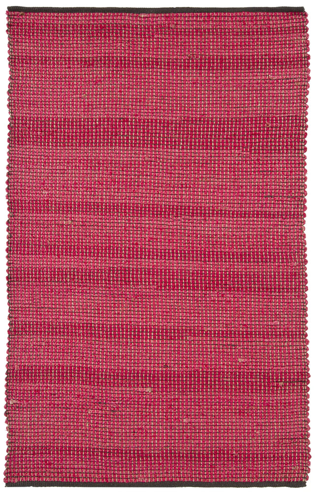Chandra Zola ZOL-17103 Red and Charcoal rug, flat view