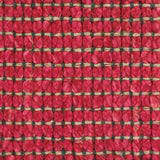 Chandra Zola ZOL-17103 Red and Charcoal rug, texture close-up