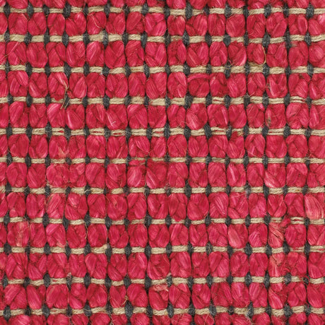 Chandra Zola ZOL-17103 Red and Charcoal rug, texture close-up