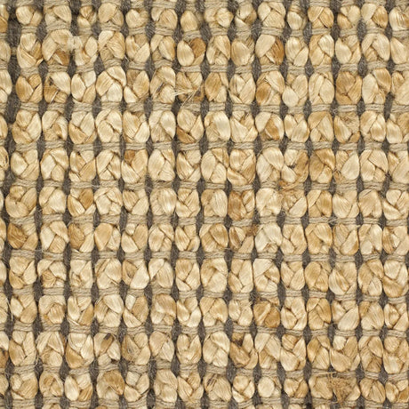 Chandra Zola ZOL-17104 Tan and Charcoal rug, texture close-up