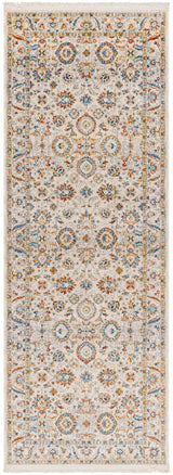 Surya Chicago Chg-2305 Slate, Light Beige, Mustard, Blue, Rust Rug.