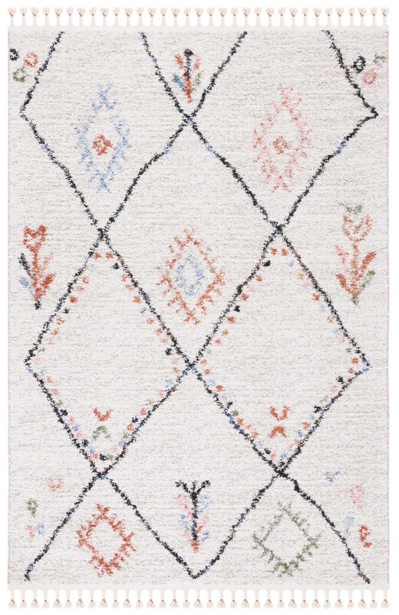 Safavieh Chapel Chp400A Ivory/Black Area Rug