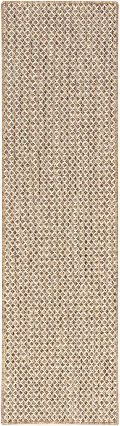 Nourison Courtyard COU01 Machine Made Jute, Ivory Rug
