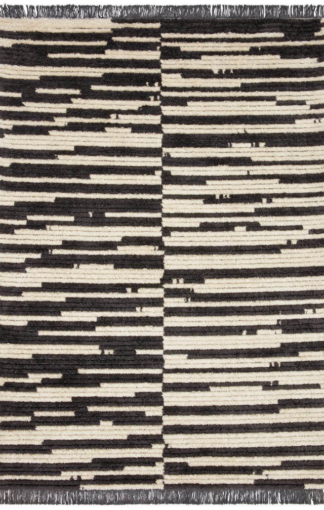 Chris Loves Julia x Loloi Alice Ali - 03 Cream/Charcoal Rugs - Chris Loves Julia x Loloi - alicali - 03crcc2740