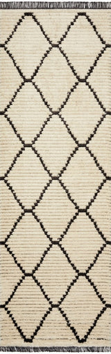 Chris Loves Julia x Loloi Alice Ali-04 Cream/Charcoal Rugs.