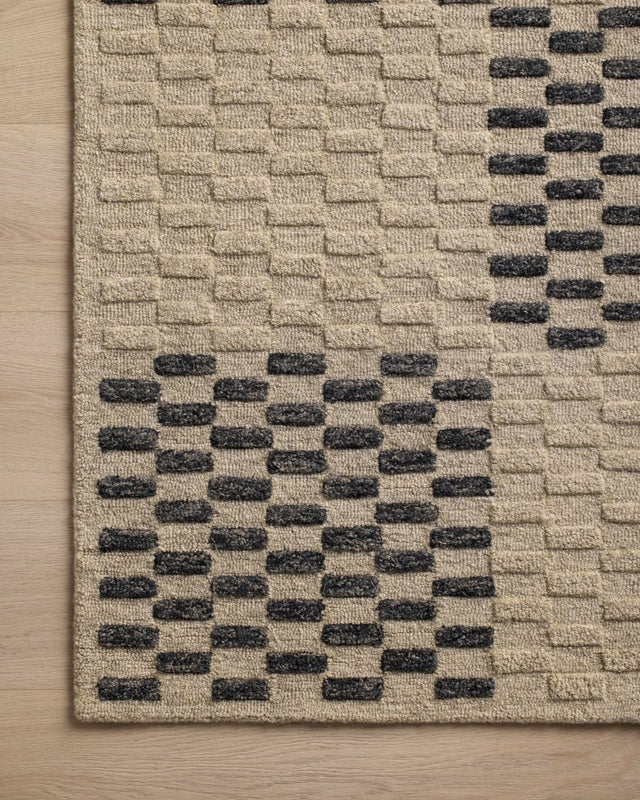 Chris Loves Julia x Loloi Bradley Brl-01 Beige/Midnight Rug.