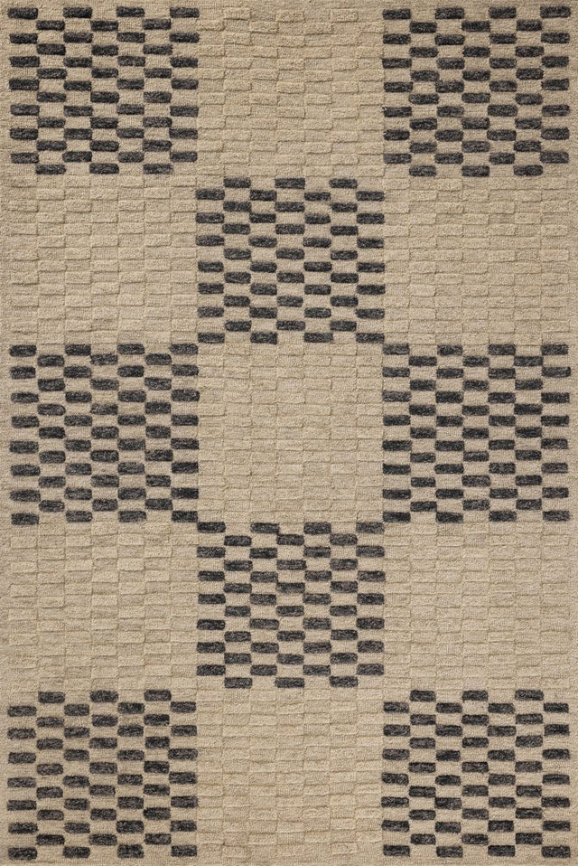 Chris Loves Julia x Loloi Bradley Brl-01 Beige/Midnight Rug.