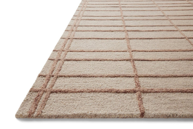 Chris Loves Julia x Loloi Bradley Brl-04 Rose/Blush Rug.