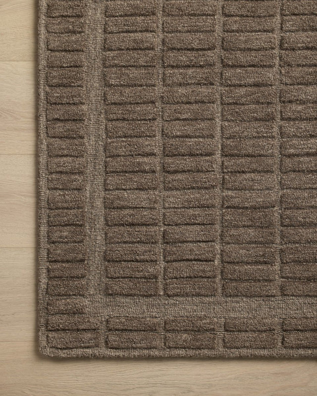 Chris Loves Julia x Loloi Bradley Brl-06 Cocoa/Cocoa Rug.