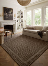 Chris Loves Julia x Loloi Bradley Brl-06 Cocoa/Cocoa Rug.