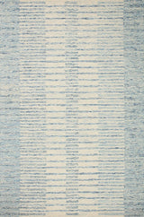 Chris Loves Julia x Loloi Chris Chr-01 Ivory/Denim Rug.
