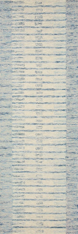 Chris Loves Julia x Loloi Chris Chr-01 Ivory/Denim Rug.