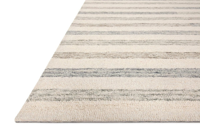 Chris Loves Julia x Loloi Chris Chr-05 Ivory/Slate Rug.