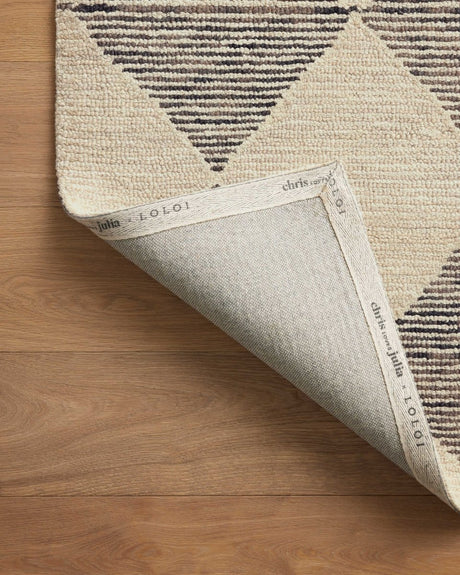 Chris Loves Julia x Loloi Francis Fra - 01 Beige/Charcoal Rug - Chris Loves Julia x Loloi - frasfra - 01becc2676