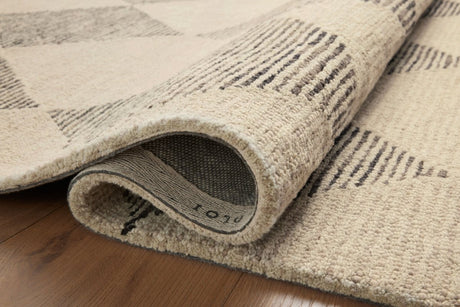 Chris Loves Julia x Loloi Francis Fra - 01 Beige/Charcoal Rug - Chris Loves Julia x Loloi - frasfra - 01becc2676