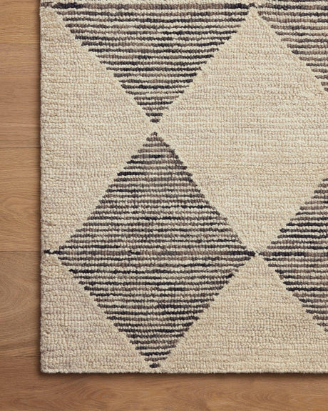 Chris Loves Julia x Loloi Francis Fra - 01 Beige/Charcoal Rug - Chris Loves Julia x Loloi - frasfra - 01becc2676