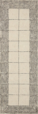 Chris Loves Julia x Loloi Francis Fra-02 Cream/Black Rug.
