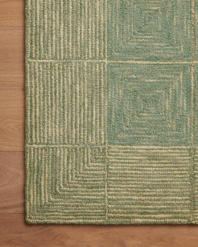 Chris Loves Julia x Loloi Francis Fra-02 Green/Natural Rug.