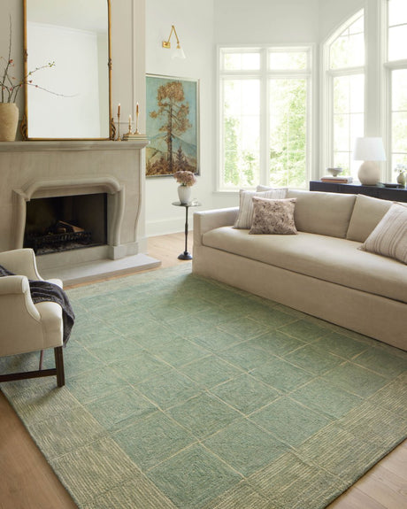 Chris Loves Julia x Loloi Francis Fra - 02 Green/Natural Rug - Chris Loves Julia x Loloi - frasfra - 02grna2676