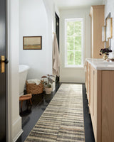 Chris Loves Julia x Loloi Humphrey Hum-01 Natural/Moss Rug.