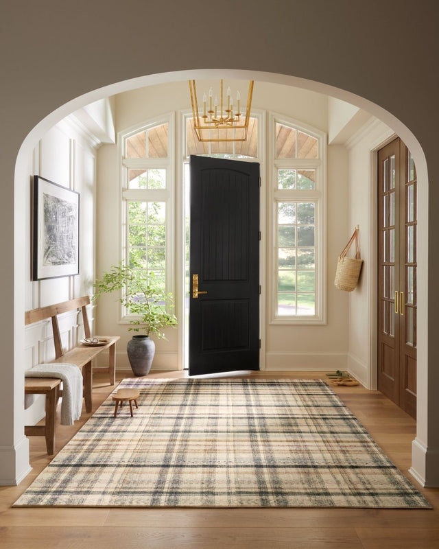 Chris Loves Julia x Loloi Humphrey Hum-02 Ivory/Multi Rug.