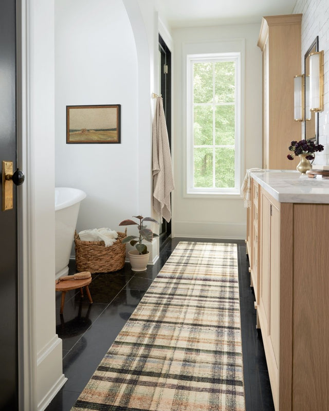 Chris Loves Julia x Loloi Humphrey Hum-02 Ivory/Multi Rug.