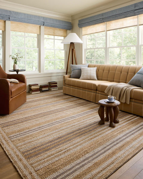 Chris Loves Julia x Loloi Judy Jud - 03 Natural/Dove Rug - Chris Loves Julia x Loloi - judyjud - 03nadv2339