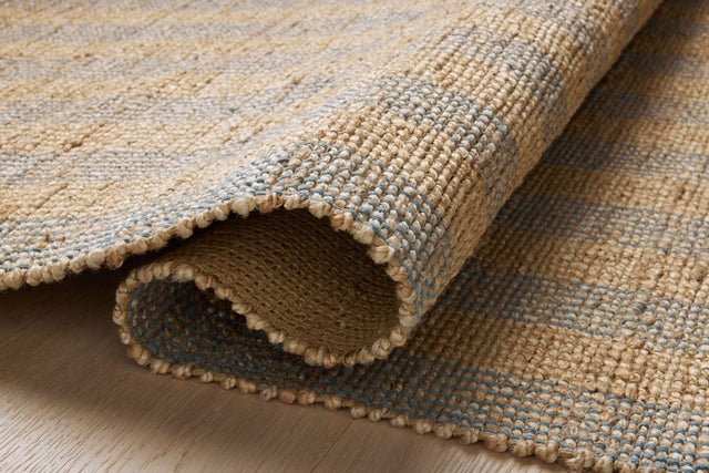 Chris Loves Julia x Loloi Judy Jud-04 Natural/Sky Rug.