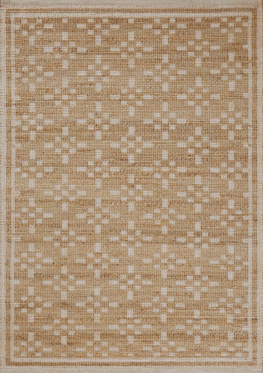 Chris Loves Julia x Loloi Judy Jud-07 Natural/Ivory Rug.