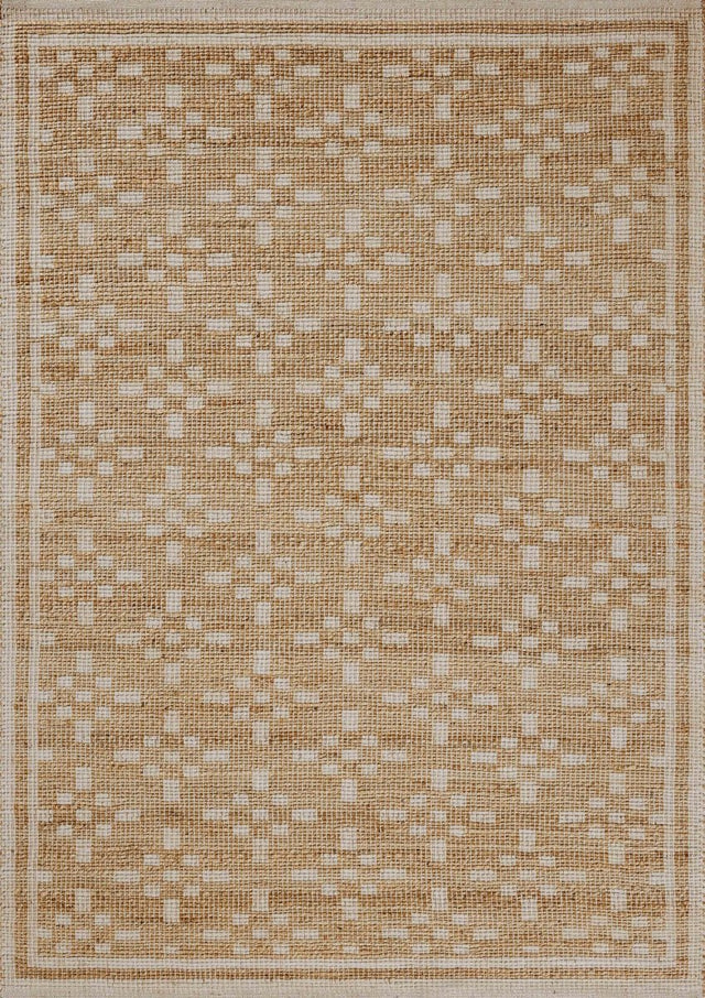 Chris Loves Julia x Loloi Judy Jud-07 Natural/Ivory Rug.