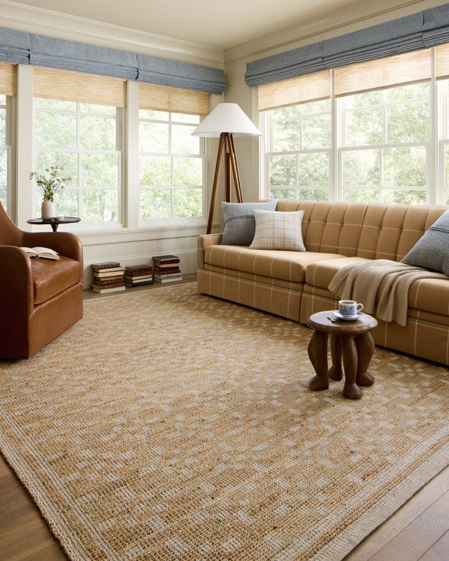 Chris Loves Julia x Loloi Judy Jud-07 Natural/Ivory Rug.