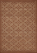 Chris Loves Julia x Loloi Judy Jud-07 Natural/Spice Rug.