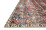Chris Loves Julia x Loloi Jules Jul-01 Merlot/Multi Rugs.