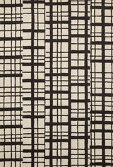 Chris Loves Julia x Loloi Polly Pol-02 Black/Ivory Rug.