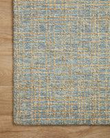 Chris Loves Julia x Loloi Polly Pol-03 Blue/Sand Rug.