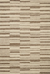 Chris Loves Julia x Loloi Polly Pol-04 Beige/Tobacco Rug.